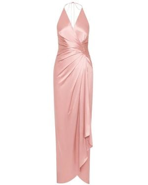 Rebecca Vallance Billy V-Neck Maxi Dress - Pink