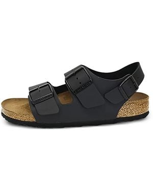 Birkenstock Milano Buckled Sandals - Black