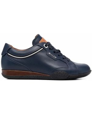 Bally Low-Top Lace-Up Trainers - Blue