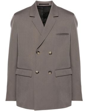 Nanushka Renan Double-Breasted Blazer - Brown