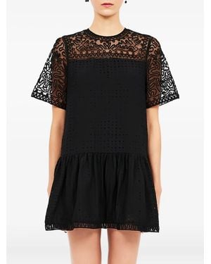 Ulla Johnson Gabi Mini Dress - Black