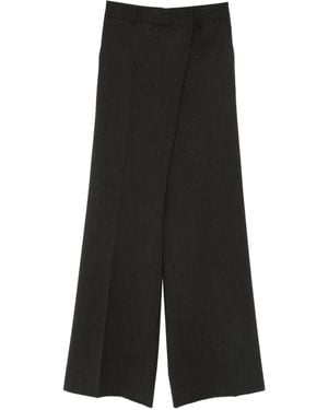Alberto Biani Concealed-Fastening Pants - Black