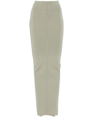 Rick Owens Falda Larga Pillar - Verde