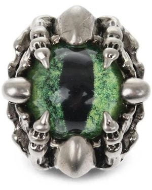 DSquared² Pendiente Con Motivo De Ojo Y Calavera - Verde