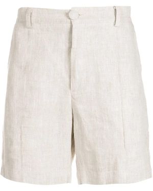 Handred Klassische Leinenshorts - Natur