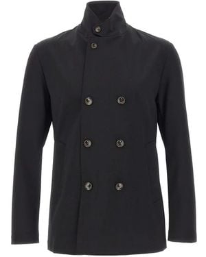 Montecore Aerotwill Double-Breasted Jacket - Blue
