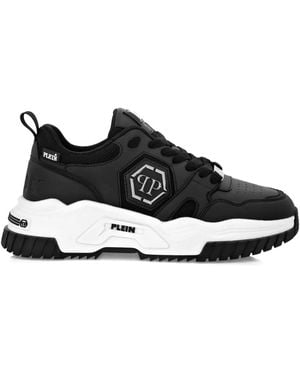 Philipp Plein Predator Chunky-Sole Trainers - Black