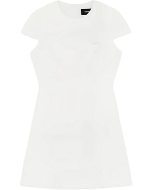 we11done Short-sleeve Mini Dress - ホワイト