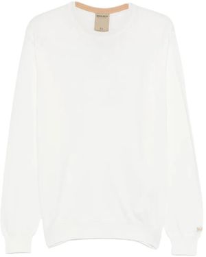 Woolrich Round-Neck Jumper - White