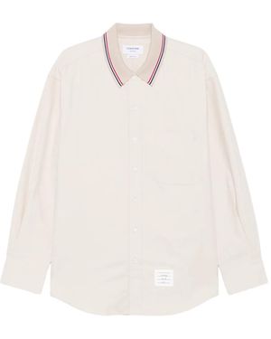 Thom Browne Cotton Shirt - White