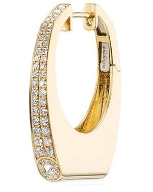 Rainbow K 14K Grace Diamond Single Earring - Metallic