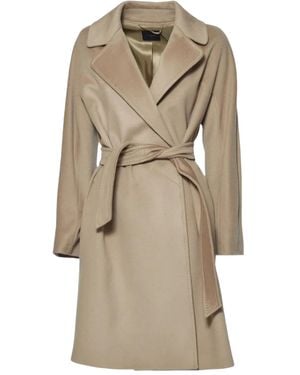 Weekend by Maxmara ベルテッド コート - ナチュラル