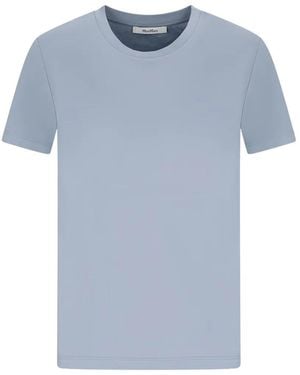 Max Mara Crew-Neck T-Shirt - Blue
