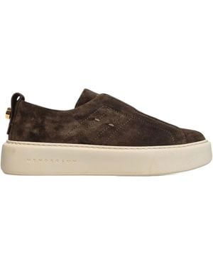 Henderson Slip-On-Sneakers Mit Dicker Sohle - Braun