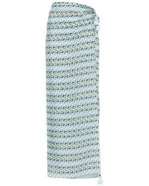 Tory Burch Printed Pareo - Blue