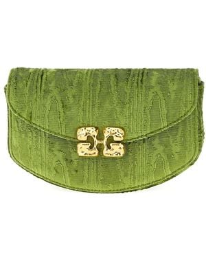 Ganni Logo mini bag - Verde