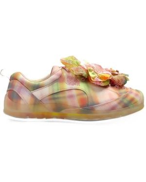 Keen Jasper Rocks Sp Plaid-Print Sneakers - Pink