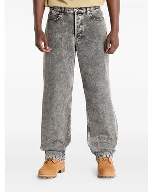 Dickies Acid-Wash Denim Pants - Gray
