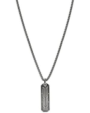 John Hardy Collana Con Pendente Icon 50 - Metallizzato