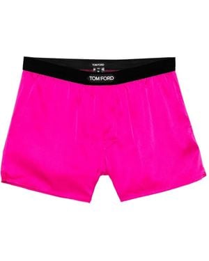 Tom Ford Boxer Con Applicazione - Rosa