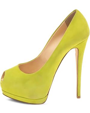 Giuseppe Zanotti プラットフォーム パンプス - イエロー