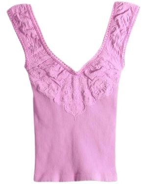 Free People Pretty Please Tank Top - Pink