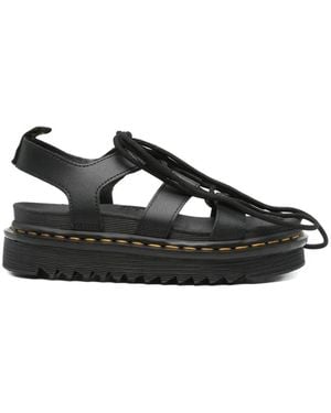 Dr. Martens Nartilla Lace-Up Sandals - Black