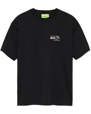 New Amsterdam Lilies Graphic-Print T-Shirt - Black