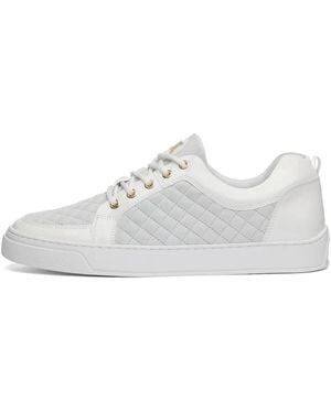 Leandro Lopes Logo-Plaque Sneakers - White