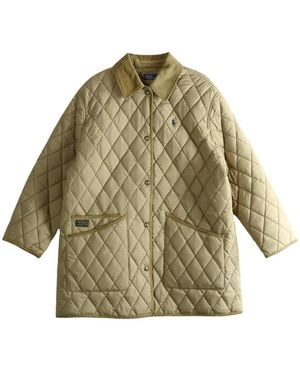 Polo Ralph Lauren Quilted Patch-Pocket Coat - Green