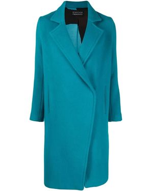Gianluca Capannolo Double-Breasted Tailored Coat - Blue