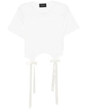 Simone Rocha Lyocell T-Shirt - White