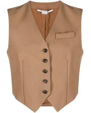 Stella McCartney Chaleco Sin Mangas - Neutro