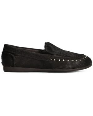 Ash Mocassins Jasper À Détails De Clous - Black