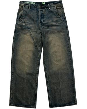 Protémoa Bjeans 01 Wash-Effect Jeans - Gray