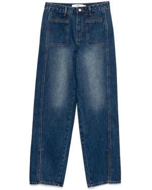 B+ AB Panelled Jeans - Blue