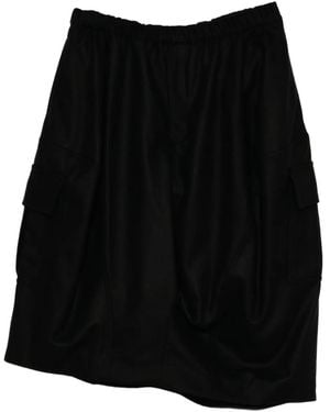 COMME DES GARÇON BLACK Asymmetrischer Rock - Schwarz