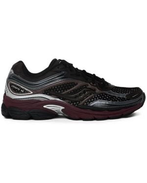 Saucony Progrid Omni 9 Mesh Trail Running Sneakers - Black