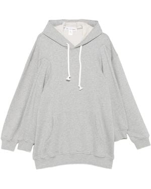 Comme des Garçons Sudadera con capucha y bolsillo - Blanco