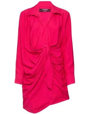 Jacquemus La Robe Bahia mini dress - Rosa