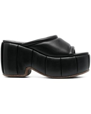THEMOIRÈ 100Mm Cassiope Platform Sandals - Black