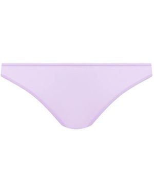 Maison Close Double Sens Sheer Briefs - Purple