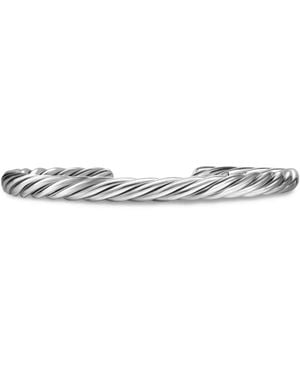 David Yurman Sterling Cable Cuff Bracelet (6Mm) - White