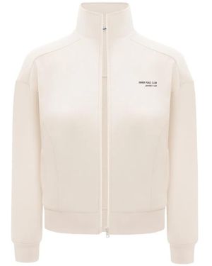 ANNAFOXY Sweat Calme À Fermeture Zippée - White