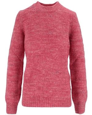 K-Way Flecked-Knit Sweater - Pink