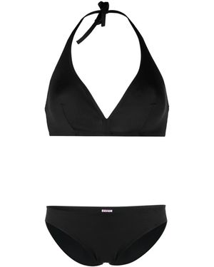 Eres Set Bikini Gang Con Scollo All'Americana - Nero
