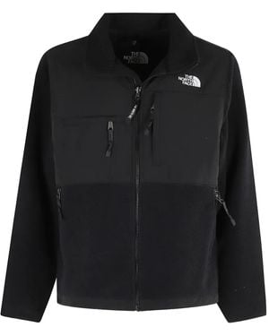 The North Face Fleece Panelled Jacket - Black
