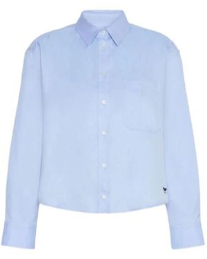 Weekend by Maxmara Cotton Shirt - Blue