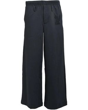 MASU Hose mit Stickerei - Blau