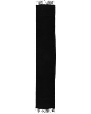 Canada Goose Alpaca Fringed Scarf - Black
